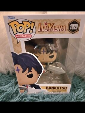 Funko Pop! InuYasha Bankotsu Vinyl Figure - Purple Hair, Silver Sword